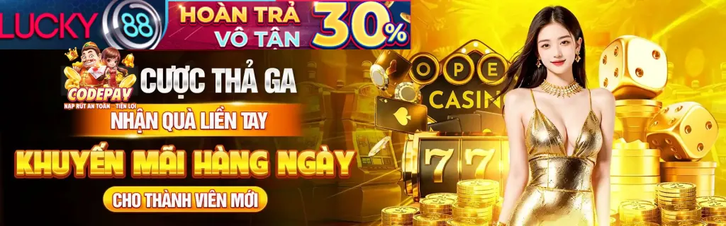 Hệ thống Jackpot lũy tiến khổng lồ